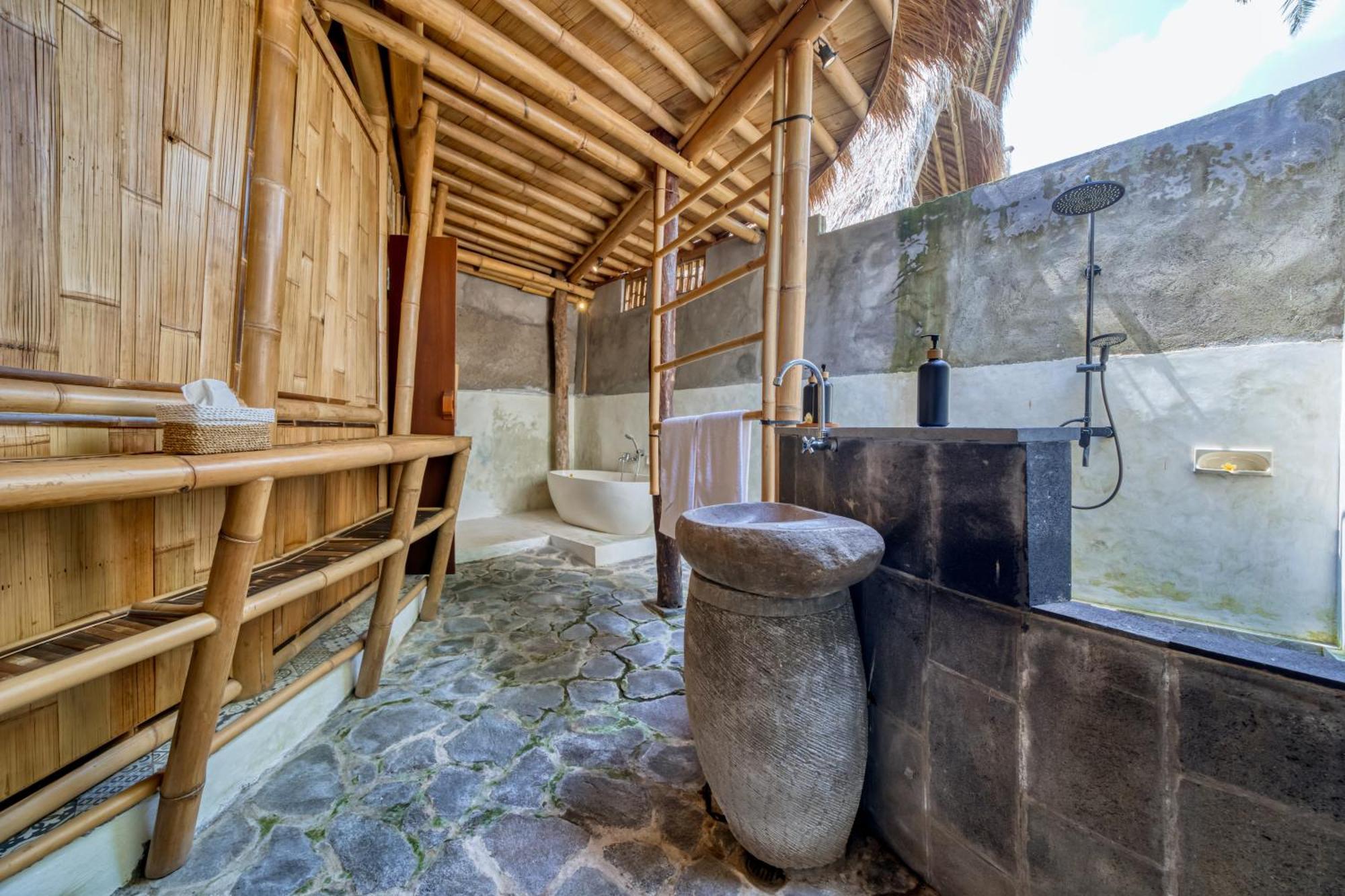 Bamboo Cabin Sanctuary By Nusantara Hospitality 乌布 外观 照片